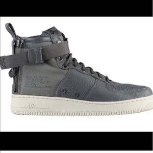 Gray Nike Air Force one size 11